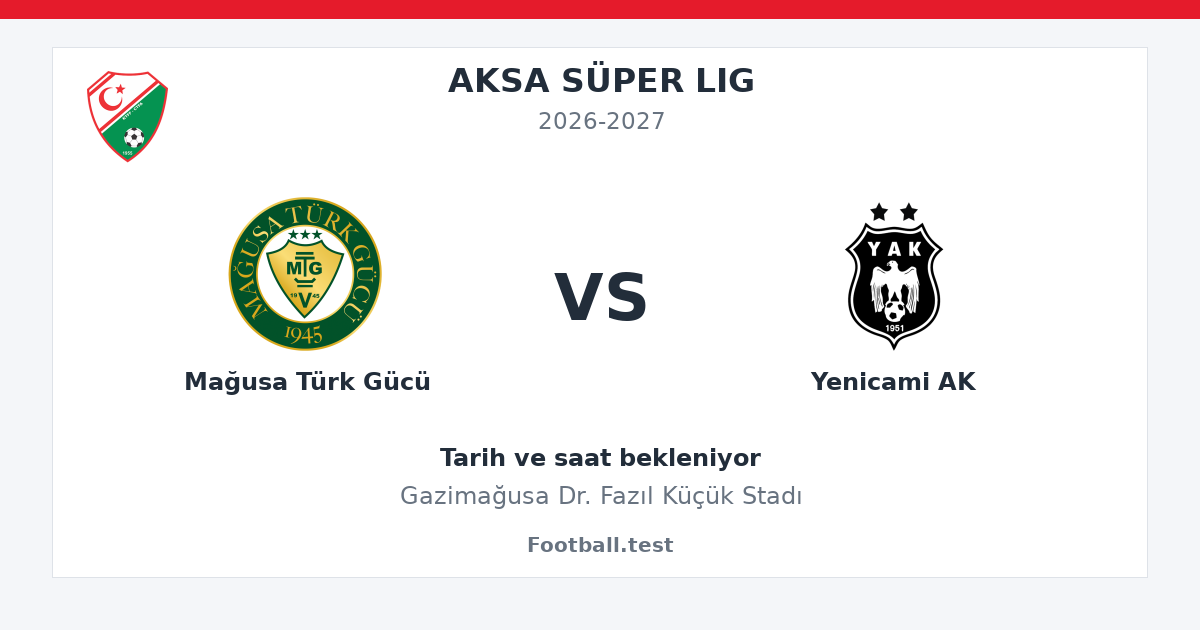 Mağusa Türk Gücü - Yenicami AK paylaşım kartı