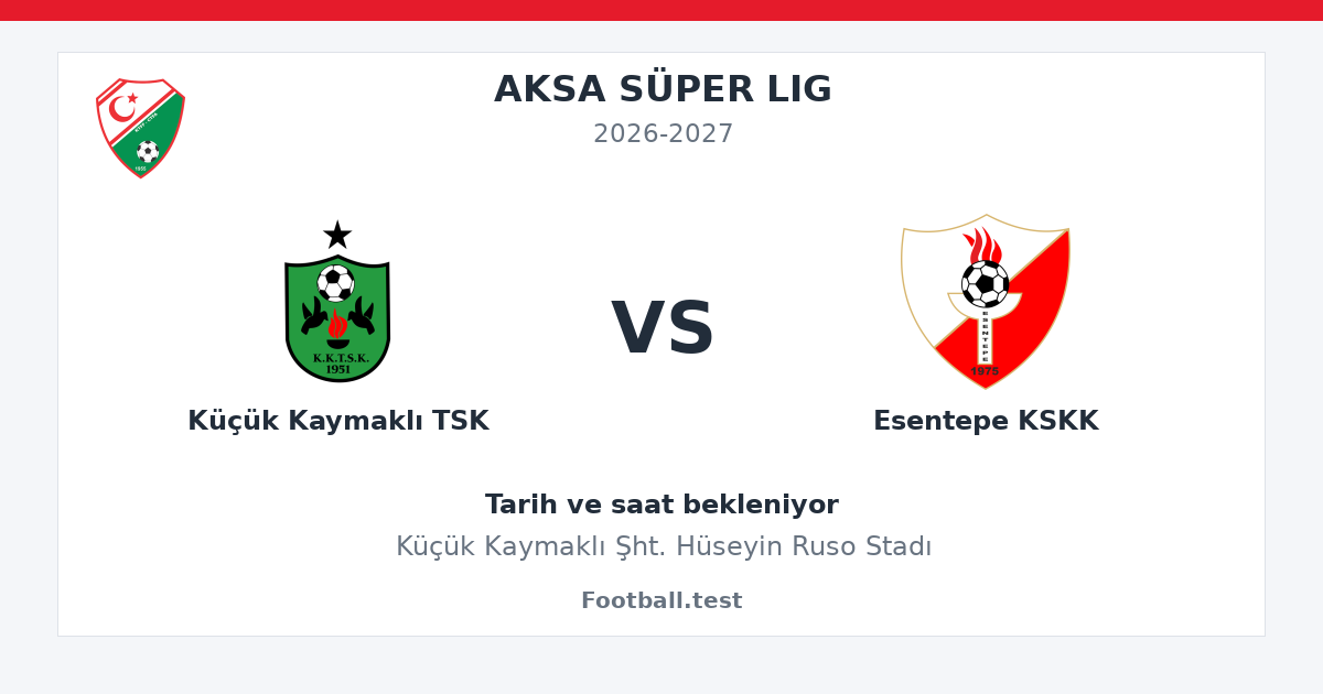 Küçük Kaymaklı TSK - Esentepe KSKK paylaşım kartı