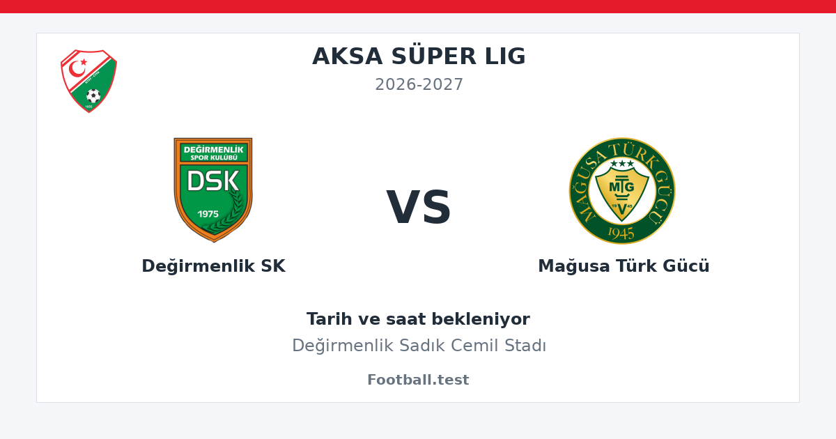Değirmenlik SK - Mağusa Türk Gücü paylaşım kartı