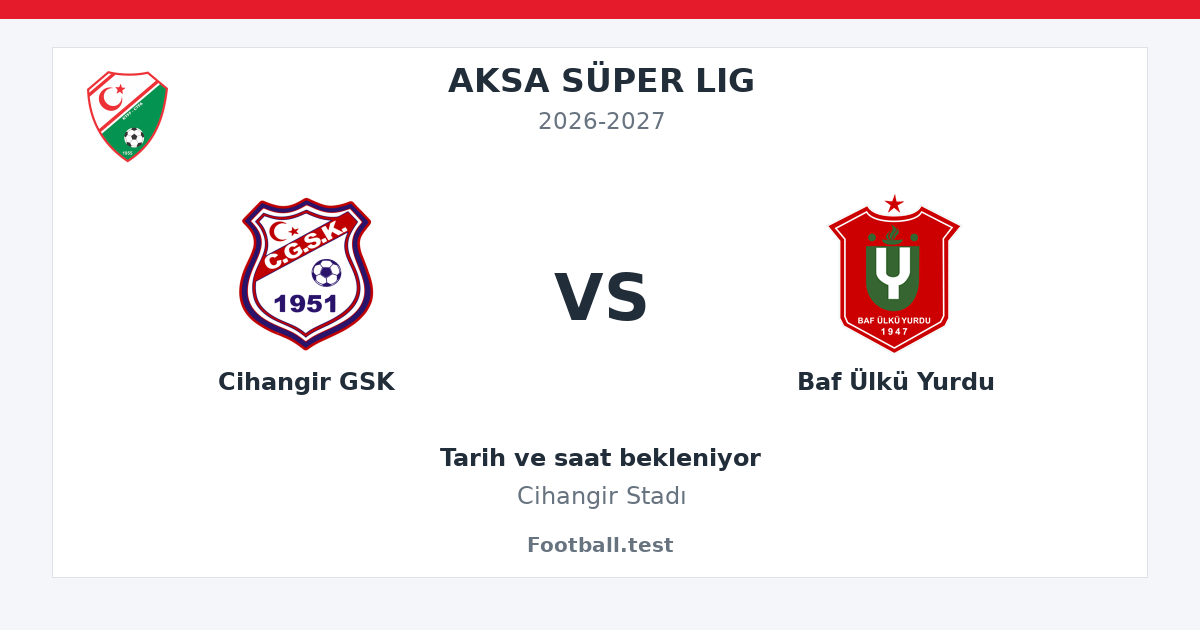 Cihangir GSK - Baf Ülkü Yurdu paylaşım kartı
