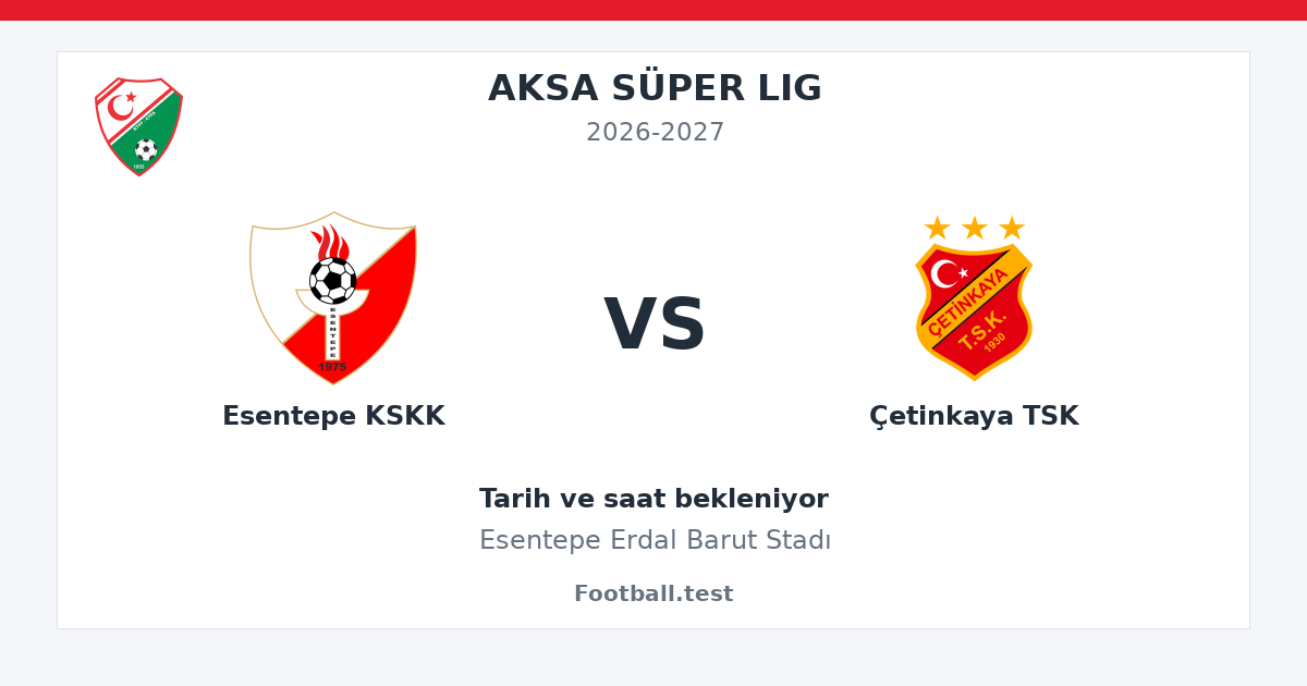 Esentepe KSKK - Çetinkaya TSK paylaşım kartı