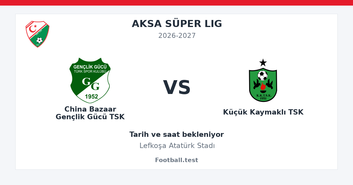 China Bazaar Gençlik Gücü TSK - Küçük Kaymaklı TSK paylaşım kartı