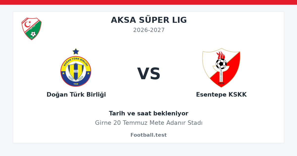 Doğan Türk Birliği - Esentepe KSKK paylaşım kartı