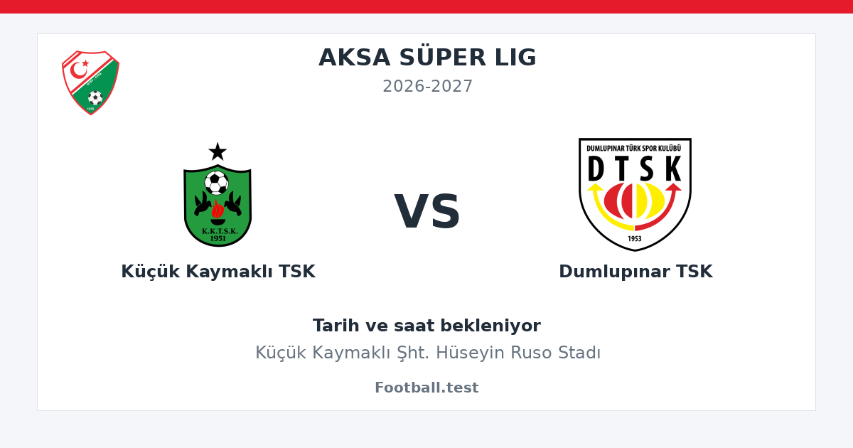Küçük Kaymaklı TSK - Dumlupınar TSK paylaşım kartı