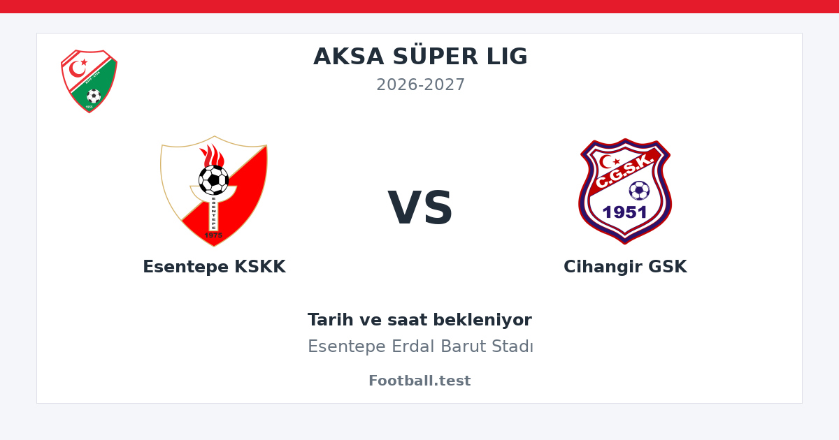Esentepe KSKK - Cihangir GSK paylaşım kartı