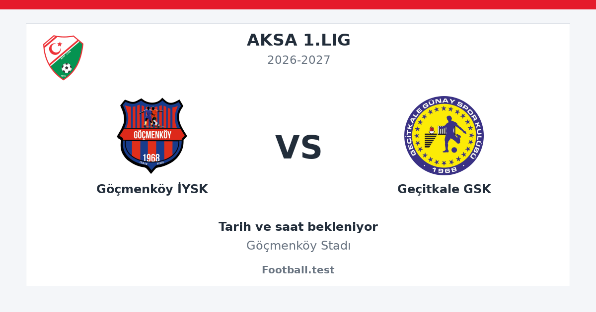 Göçmenköy İYSK - Geçitkale GSK paylaşım kartı