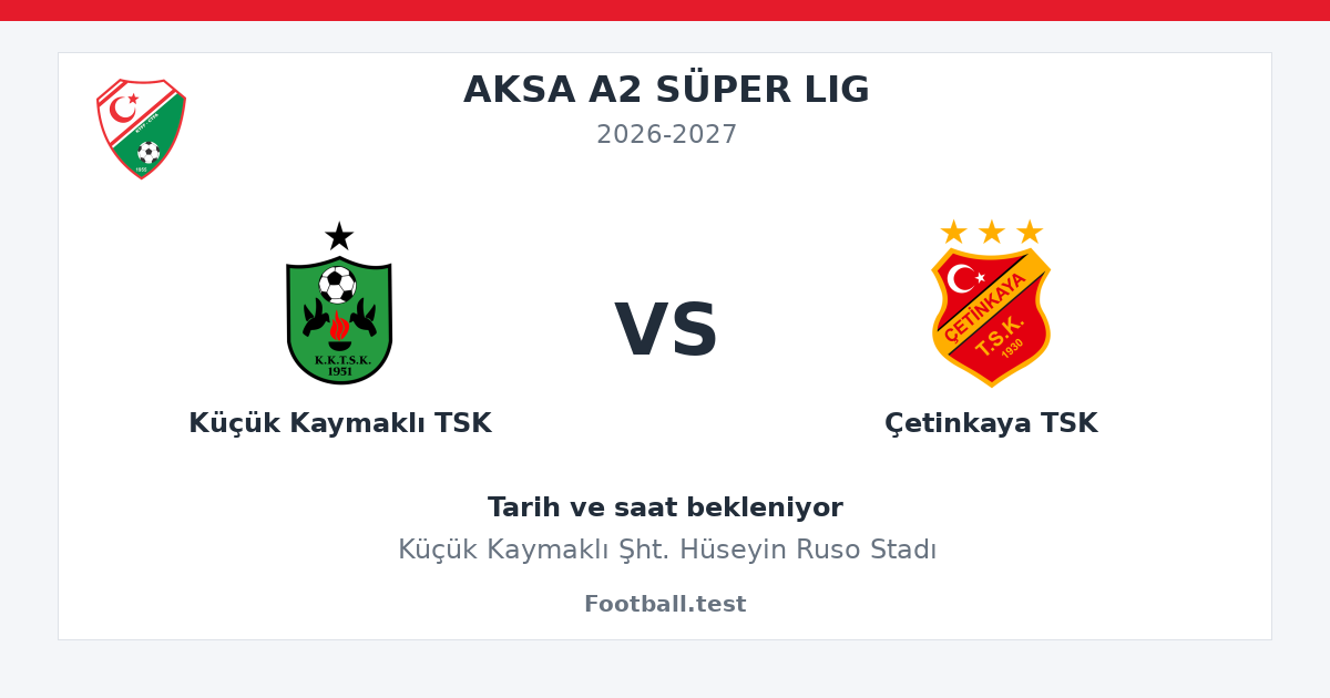 Küçük Kaymaklı TSK - Çetinkaya TSK paylaşım kartı