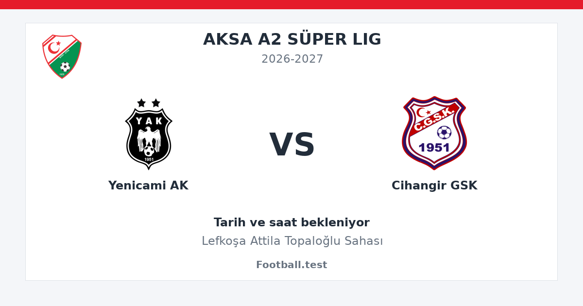 Yenicami AK - Cihangir GSK paylaşım kartı