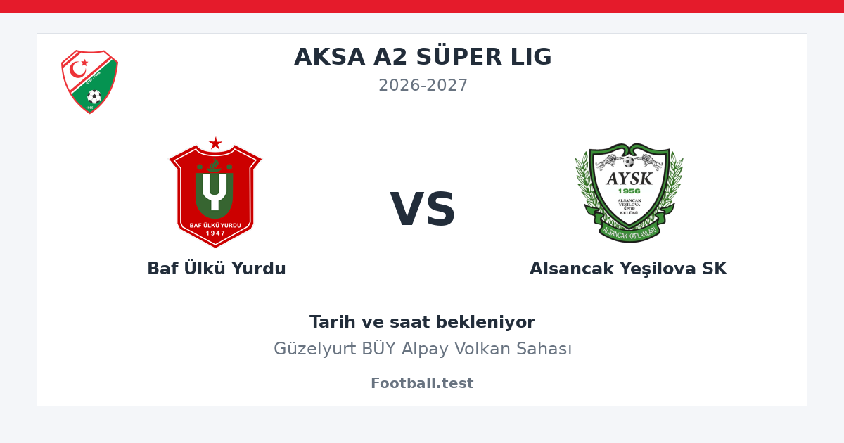 Baf Ülkü Yurdu - Alsancak Yeşilova SK paylaşım kartı