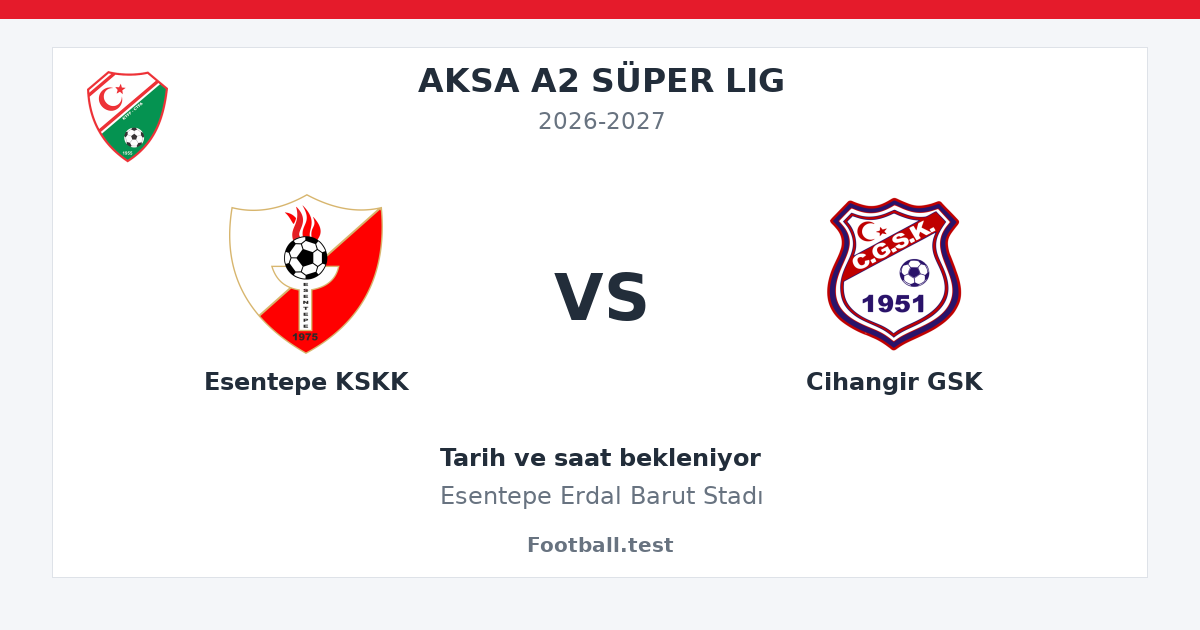 Esentepe KSKK - Cihangir GSK paylaşım kartı