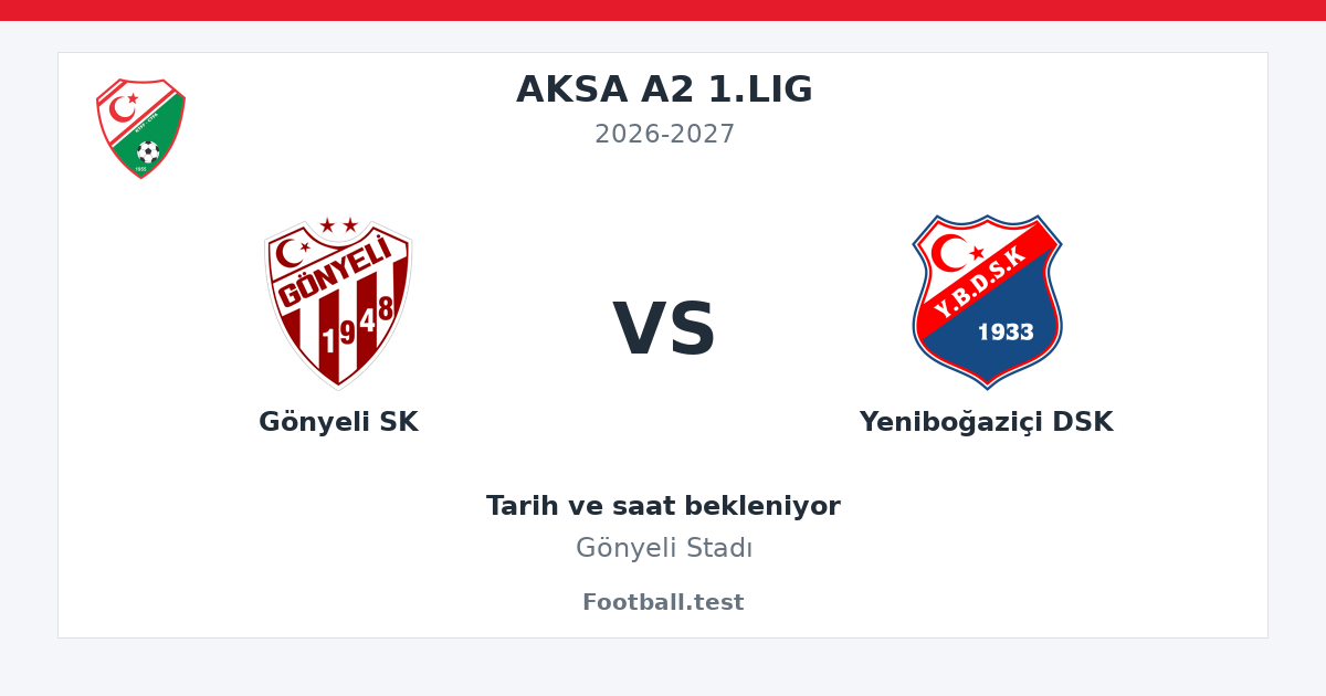 Gönyeli SK - Yeniboğaziçi DSK paylaşım kartı
