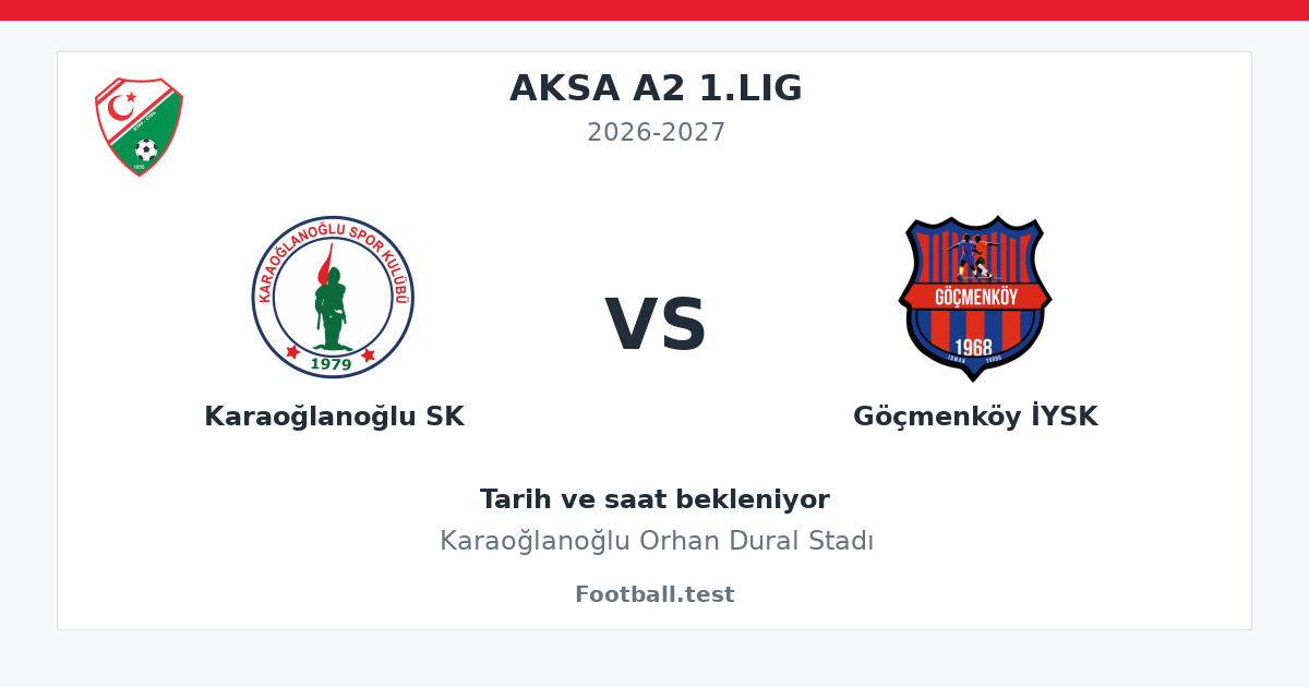 Karaoğlanoğlu SK - Göçmenköy İYSK paylaşım kartı