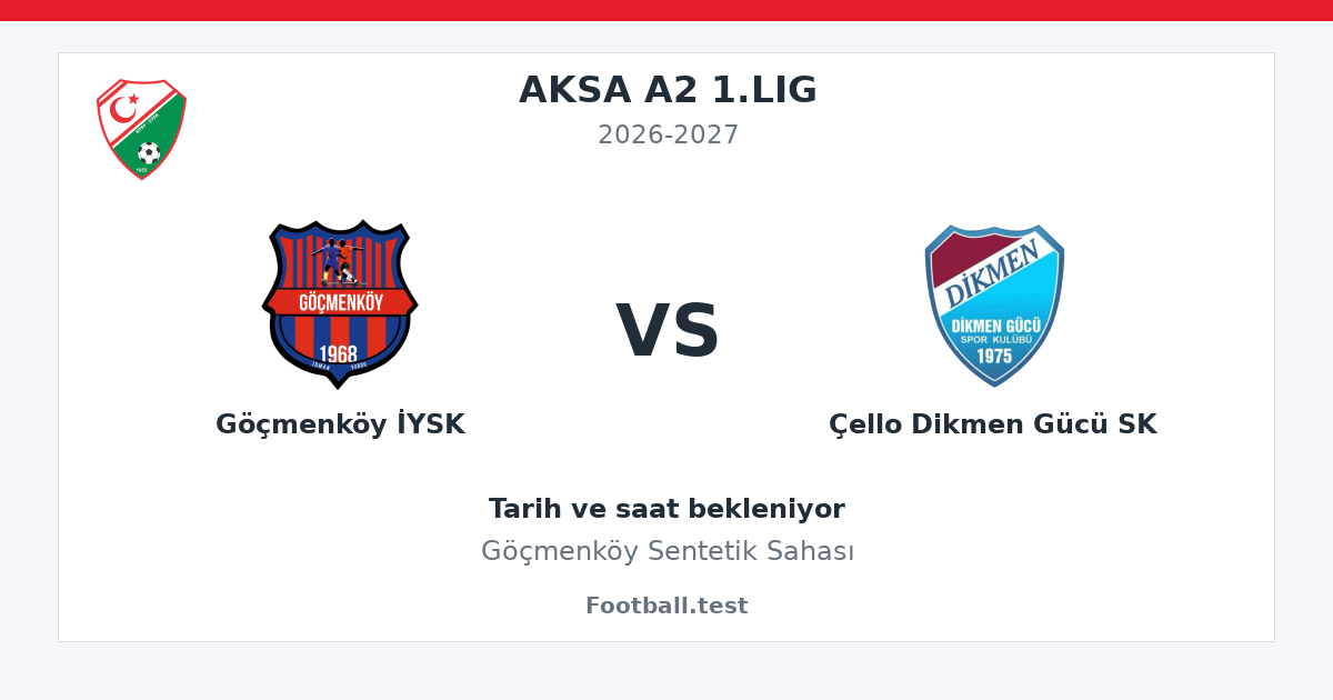 Göçmenköy İYSK - Çello Dikmen Gücü SK paylaşım kartı