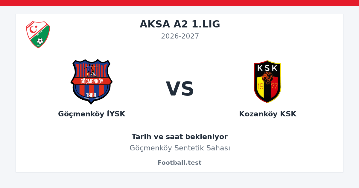 Göçmenköy İYSK - Kozanköy KSK paylaşım kartı