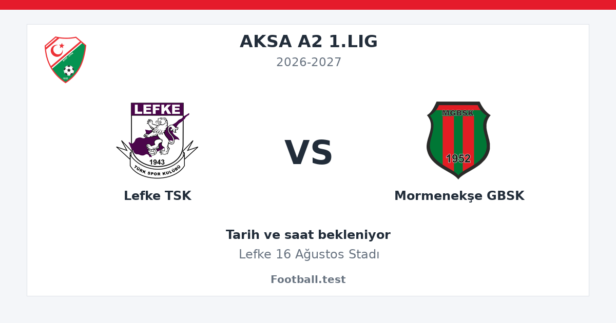 Lefke TSK - Mormenekşe GBSK paylaşım kartı