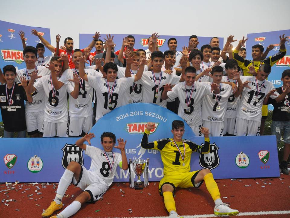 Tamsu U15 Ligi şampiyonu Yenicami Ağdelen Kulübü
