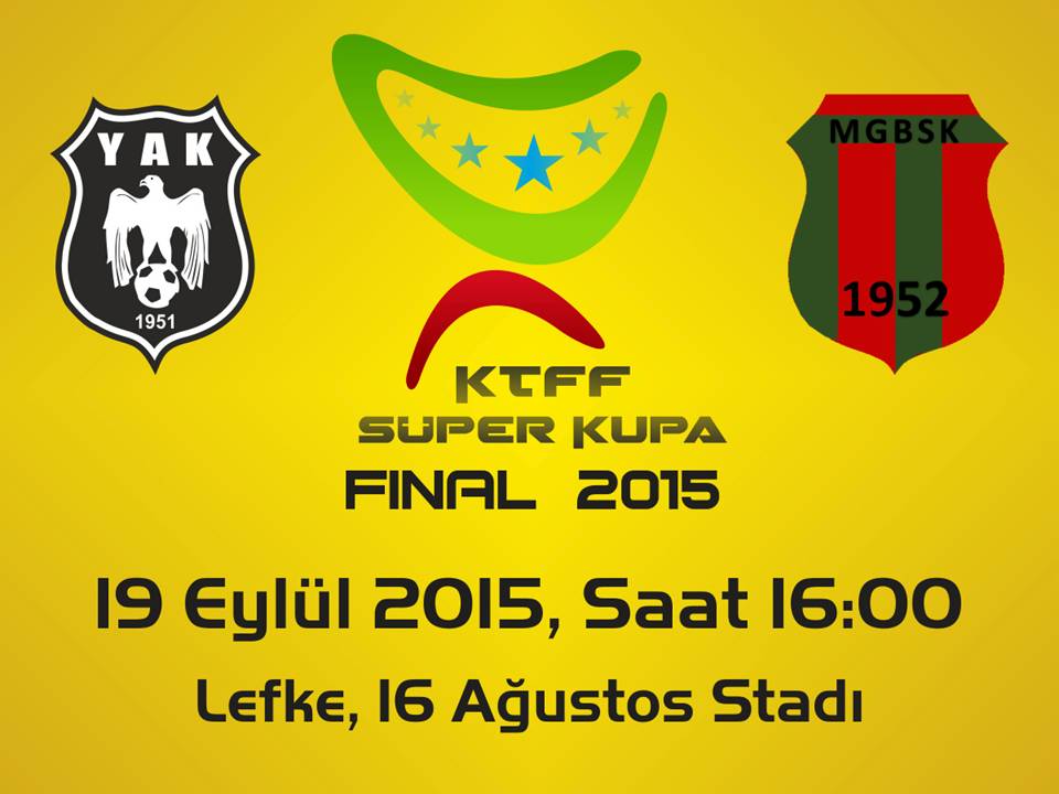 KTFF Süper Kupa 2015 sahibini buldu