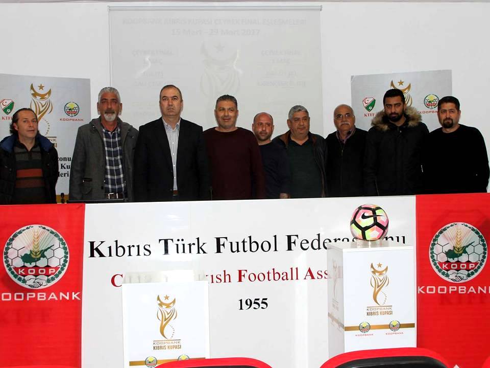 Koopbank Kıbrıs Kupası çeyrek final eşleşmeleri belirlendi