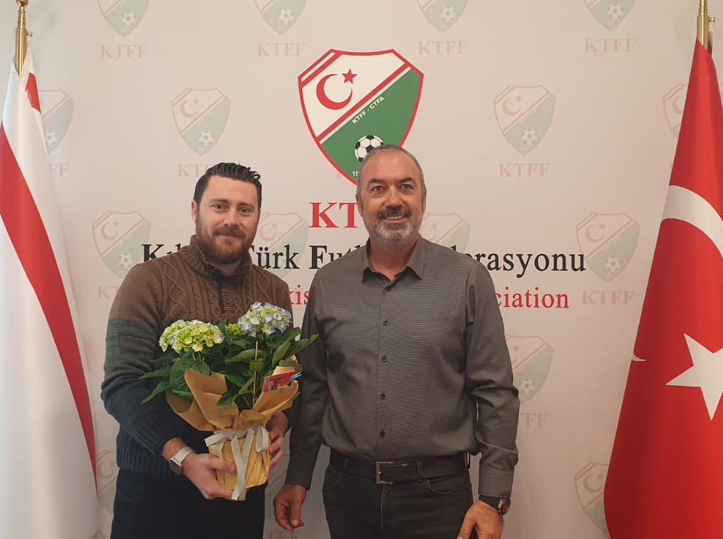 Futbolcular Derneği'nden KTFF ziyareti