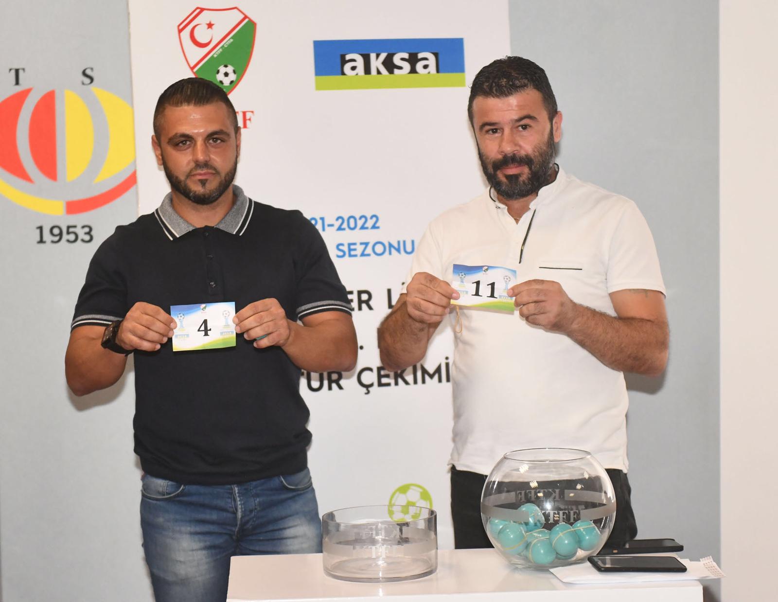AKSA Süper Lig ve AKSA 1.Lig'de fikstür çekildi