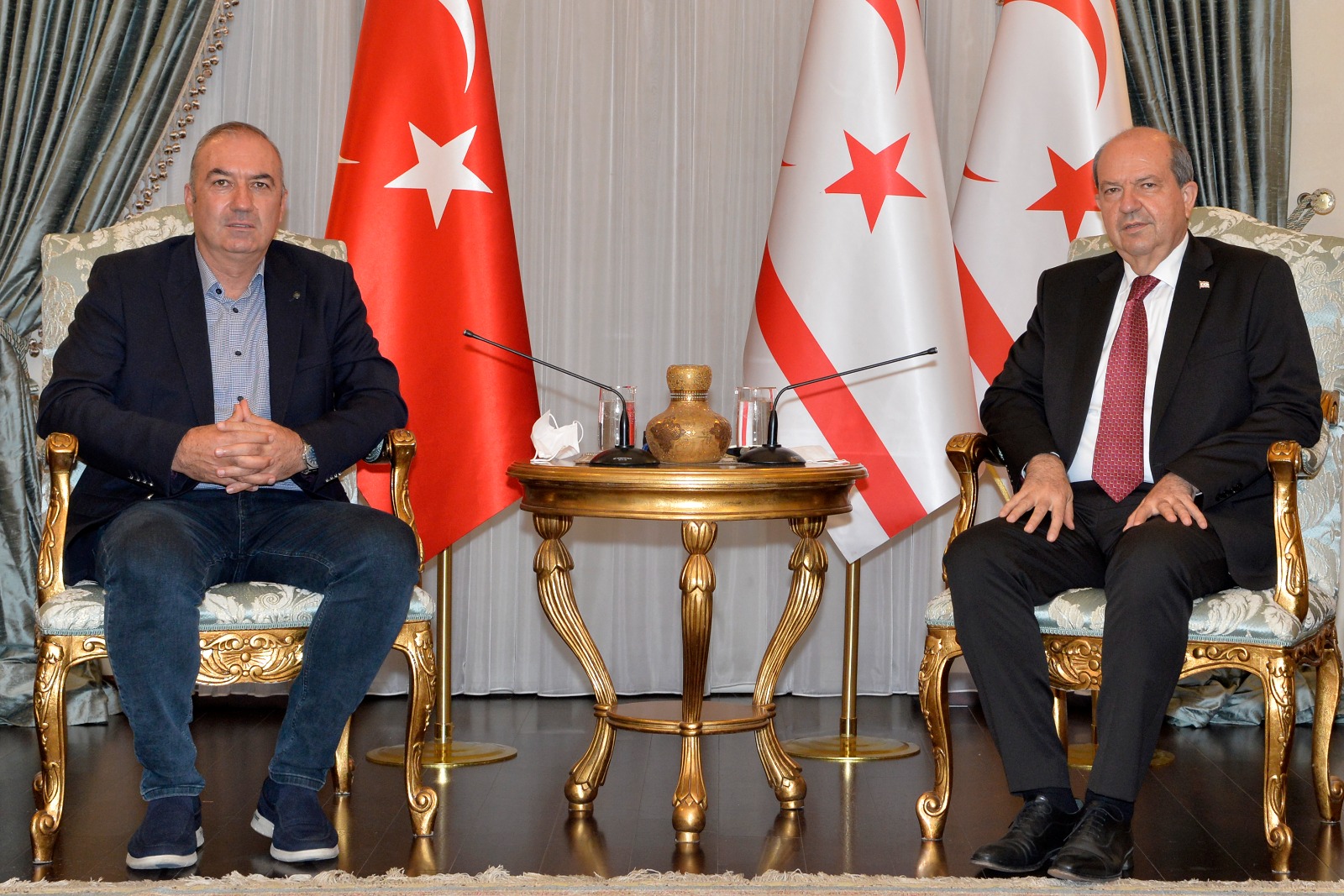 Başkan Sertoğlu, Cumhurbaşkanı Tatar ile BTM konusunu görüştü