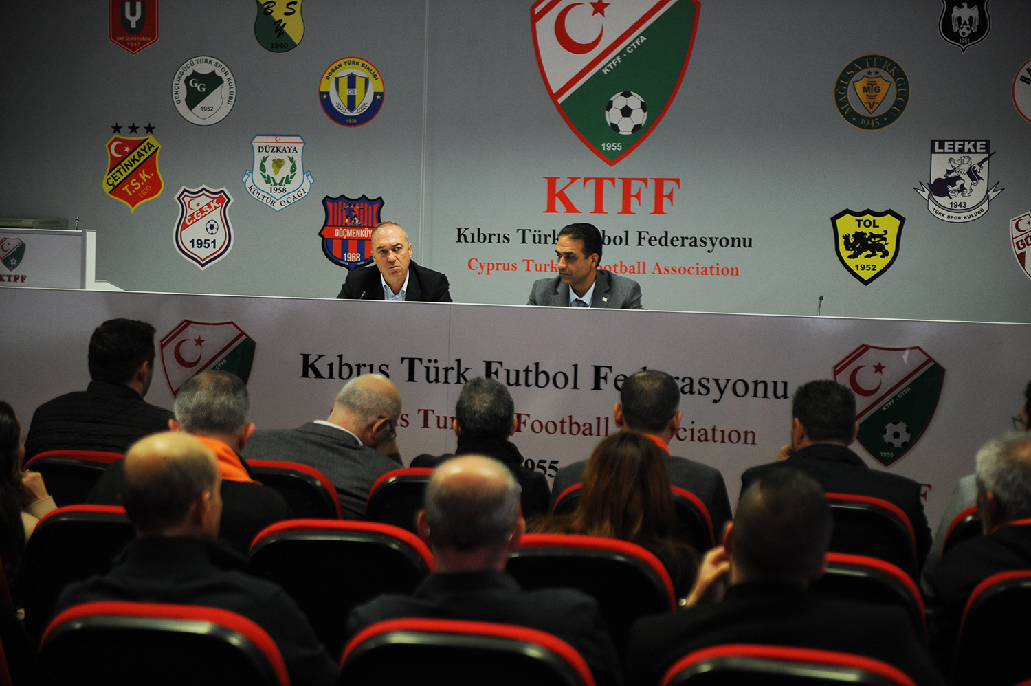 UBP LTB başkan adayı Gardiyanoğlu KTFF'yi ziyaret etti