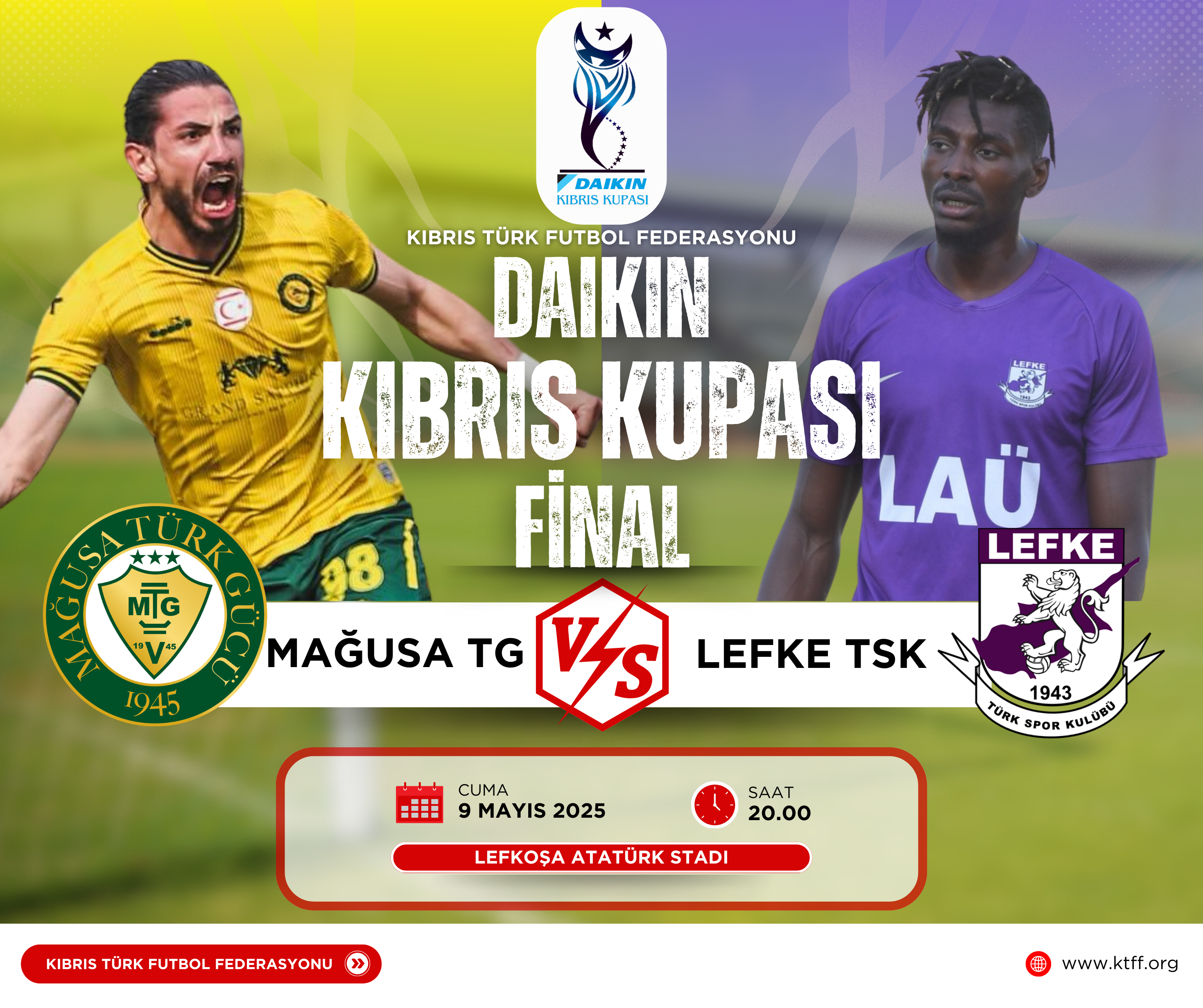 Daikin Kıbrıs Kupası Final programı