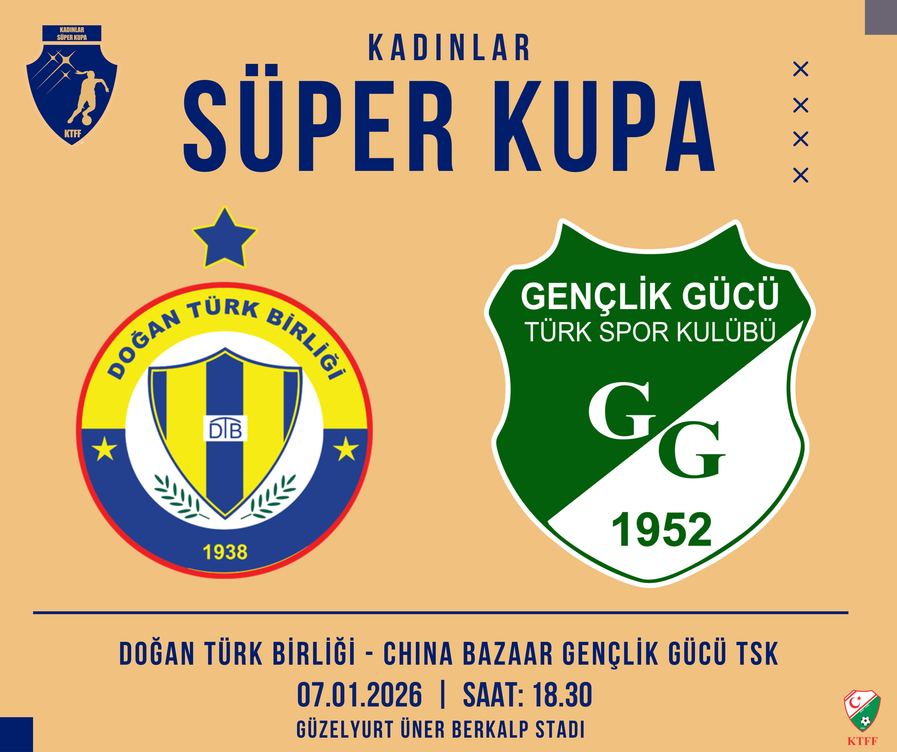 Kadınlar Süper Kupa programı