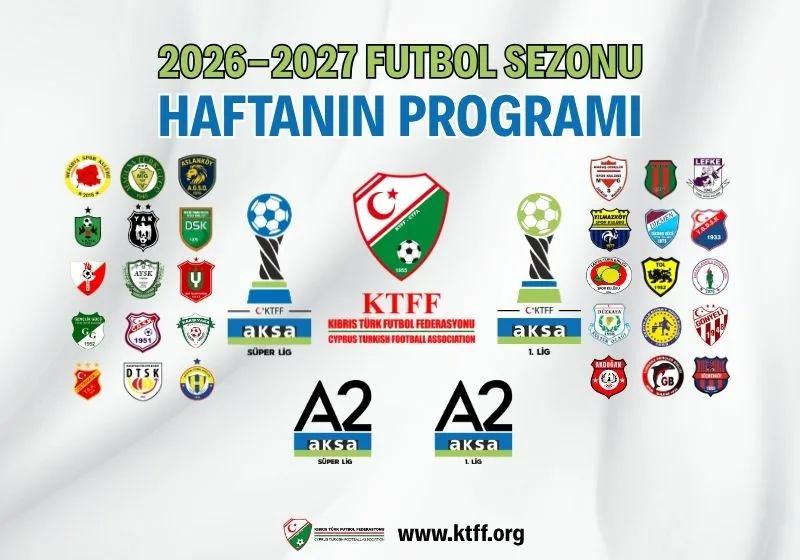 AKSA Ligleri'nde 2.hafta programı